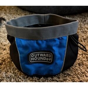 Outward Hound-Blue Port-A-Bowl Medium 48oz